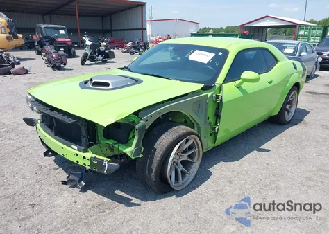 2023 Dodge Challenger R/T Scat Pack z USA, uszkodzony, nr VIN 2C3CDZFJ6PH562968